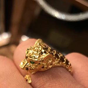 EFFy Panther Head ring